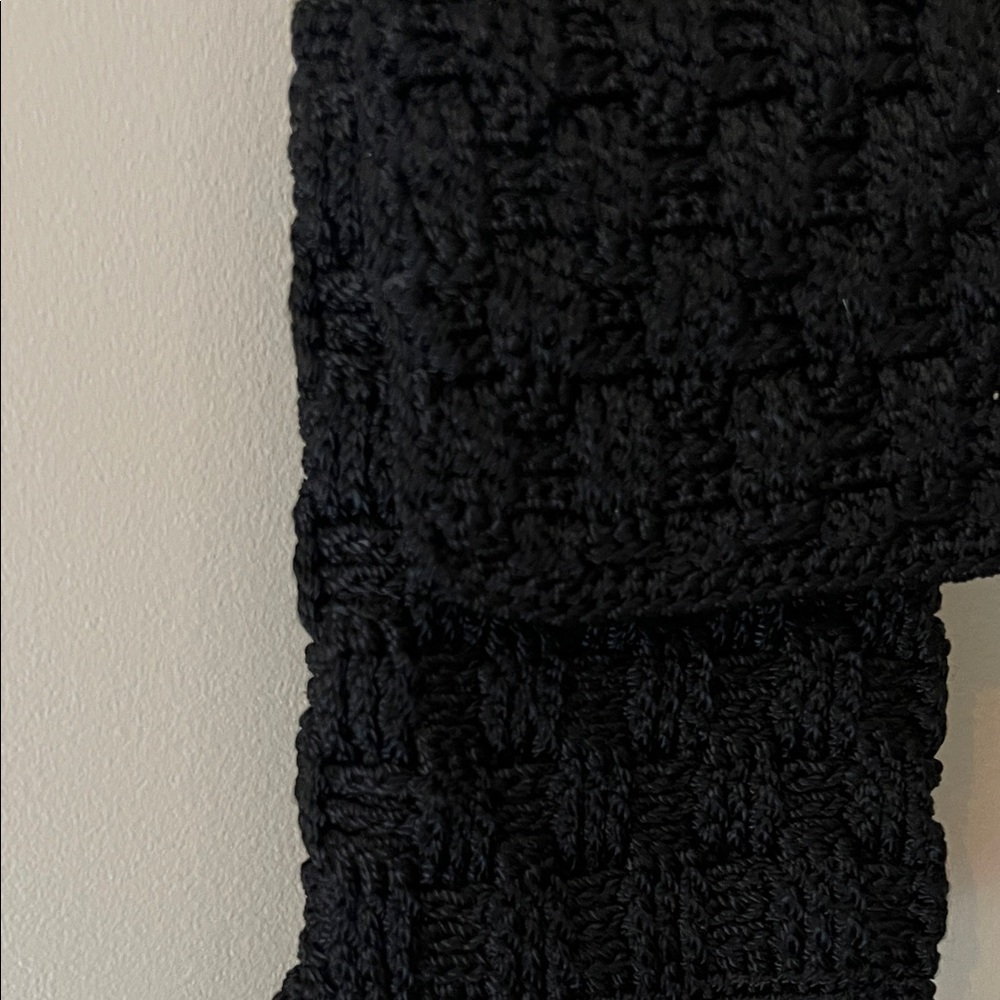 The Sak Black Crochet Mini Crossbody bag - Picture 3 of 6